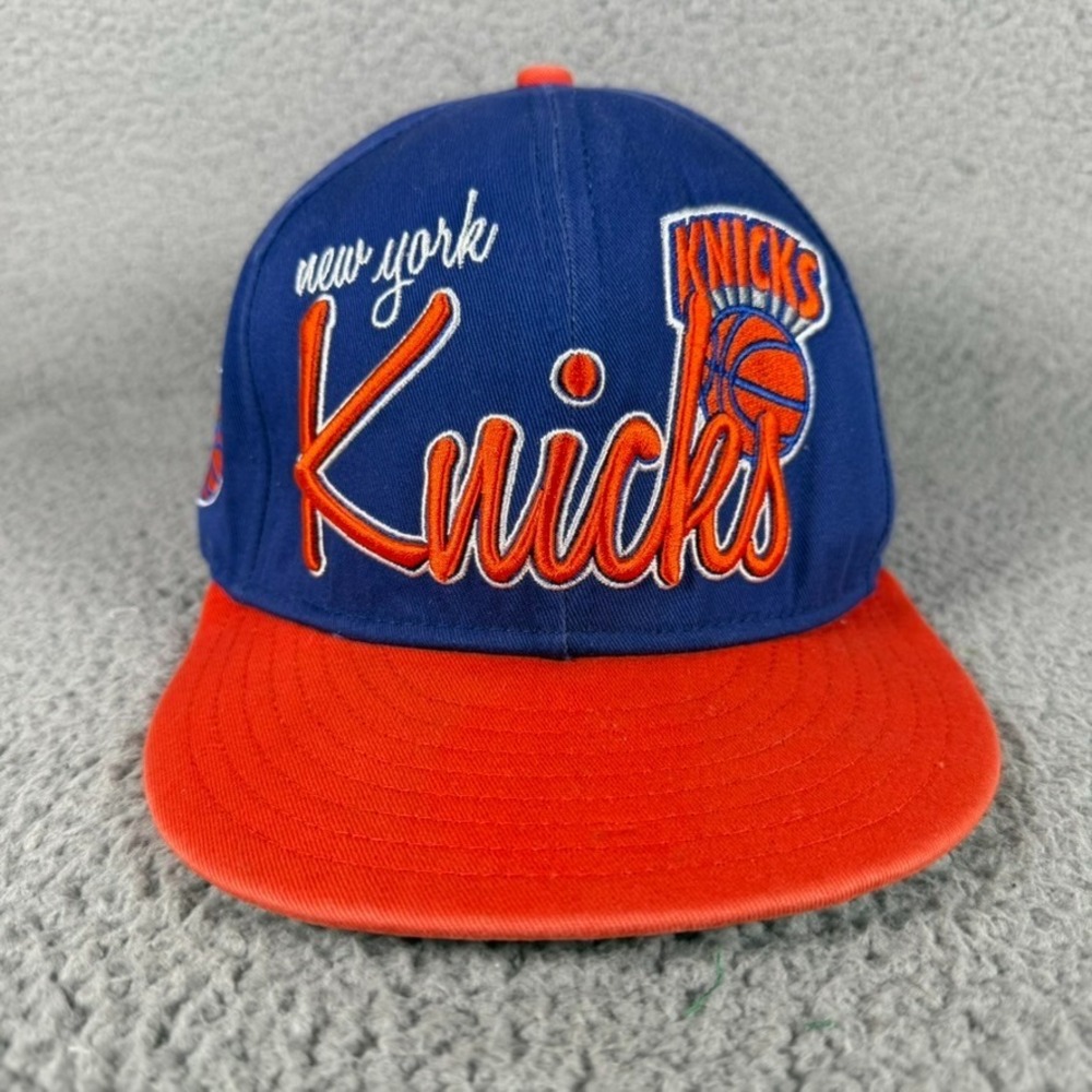 New York Knicks Script Snapback Cap M/L Hardwood Classics HWC NBA Basketball Hat